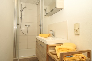 Dusche Appartement Kunterbunt - Haus Katharina, Schladming